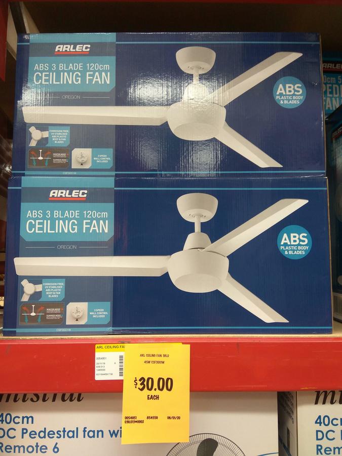 Arlec Ceiling Fan $30 (Original Price $79) at Bunnings Warehouse