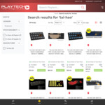 TAI-HAO MX Switch type doubleshop pbt 104-key Ansi keycap set (multiple colours) $29.99 & $39.99 @ PlayTech