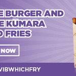 Free Spud or Kumara Fries with Any Large Burger Purchase @ BurgerFuel