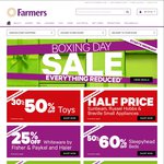 Boxing Day Sale: 50-60% Sleepyhead Beds, 50% off Appliances, + More @ Farmers