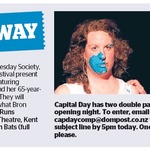 Win 1 of 2 Double Passes to Sweet Child of Mine (Performance Art) @ The Dom Post (Wellington)