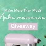 Win a KitchenAid KSM156 Artisan Stand Mixer with Wildflower Ceramic Bowl from KitchenAid