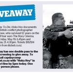 Win a Double Pass to A Good Day to Die, Hoka Hey from The Dominion Post