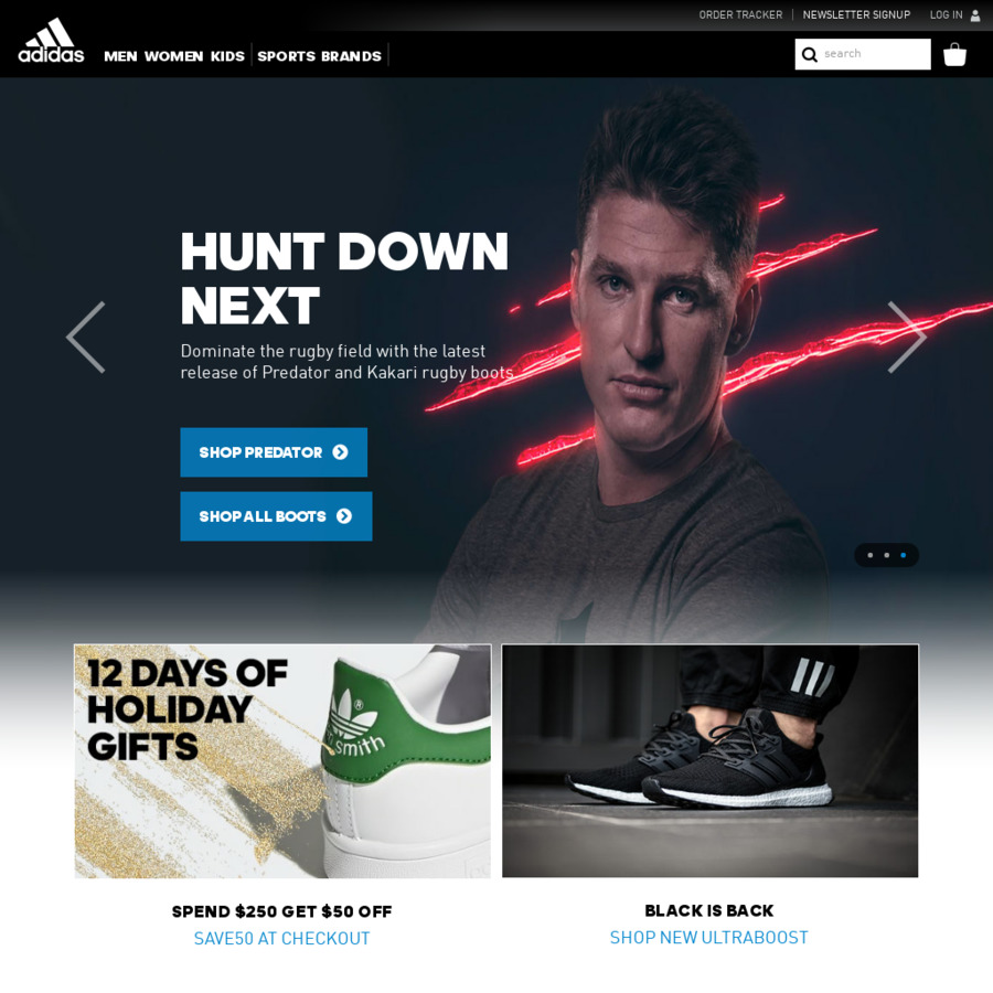 Spend $250 Get $50 off at Adidas.co.nz - 12 Days of Gifting ...