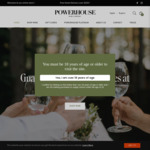 $20 off (No Min Spend, Excludes Shipping Cost) @ Powerhouse Wine Company