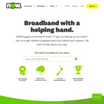 $10/Mo Discount on Any Unlimited Broadband Plan: Fibre 300/100 $79, 900/400 $92 (1 Year Contract, New Customers Only) @ Now NZ
