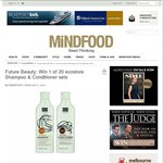 Win 1 of 20 Ecostore Shampoo & Conditioner Sets from Mindfood