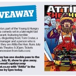 Win a Double Pass to Attila the Hun from The Dominion Post (Wellington)