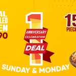 Chicking NZ Anniversary Deal - 8 Pcs Chicken For $9.90