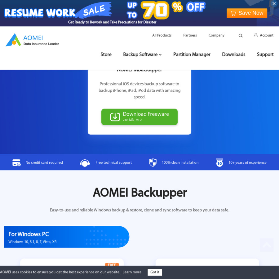 download the last version for mac AOMEI Backupper Professional 7.3.0
