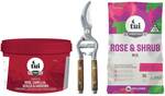 Win 1 of 5 Tui Garden rose care packs (worth $75 each) @ Stuff NZ