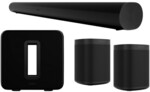 Sonos ARC Soundbar, ONE SL Wireless Speaker x2 & Sub (Gen 3) $3298 + $89 Shipping @ Heathcotes
