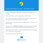 Win 1 of 5 $200 Prezzy cards from TradeMe