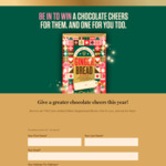 Win 2 Whittaker's Limited Edition Gingerbread Blocks (one for you, one for the person you nominate) @ Whittaker's