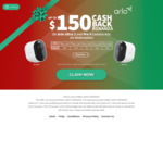 Arlo: Up to $150 Cashback (via Physical Visa Card) on Selected Pro/Ultra Security Camera Kits (at Select Retailers)