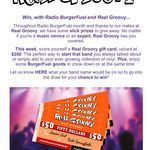 Win a $250 Real Groovy Gift Card + BurgerFuel Goods from BurgerFuel