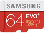 B&H - Samsung Evo+ MicroSDXC - 128 GB (~ $80 NZD) | 64 GB (~ $38.28) Delivered
