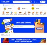 Woolworths Hot Roast Chicken Medium + Coca-Cola 2.25L $15 ($25 Min. Spend Required for Delivery) @ MILKRUN