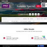 15% off Car Rentals in Selected Destinations Incl. Australia & NZ (Pick-up Period: 1 July 2026 – 30 September 2026) @ Qeeq