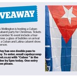 Win a Double Pass to Cuban Themed Cabaret Party @ CQ Hotel (Inc 4 Course Dinner) from The Dominion Post (Wellington)