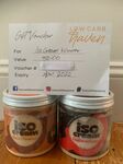 Win a $50 Low Carb Haven Gift Voucher + 2 Tubs of IsoCream from IsoCream