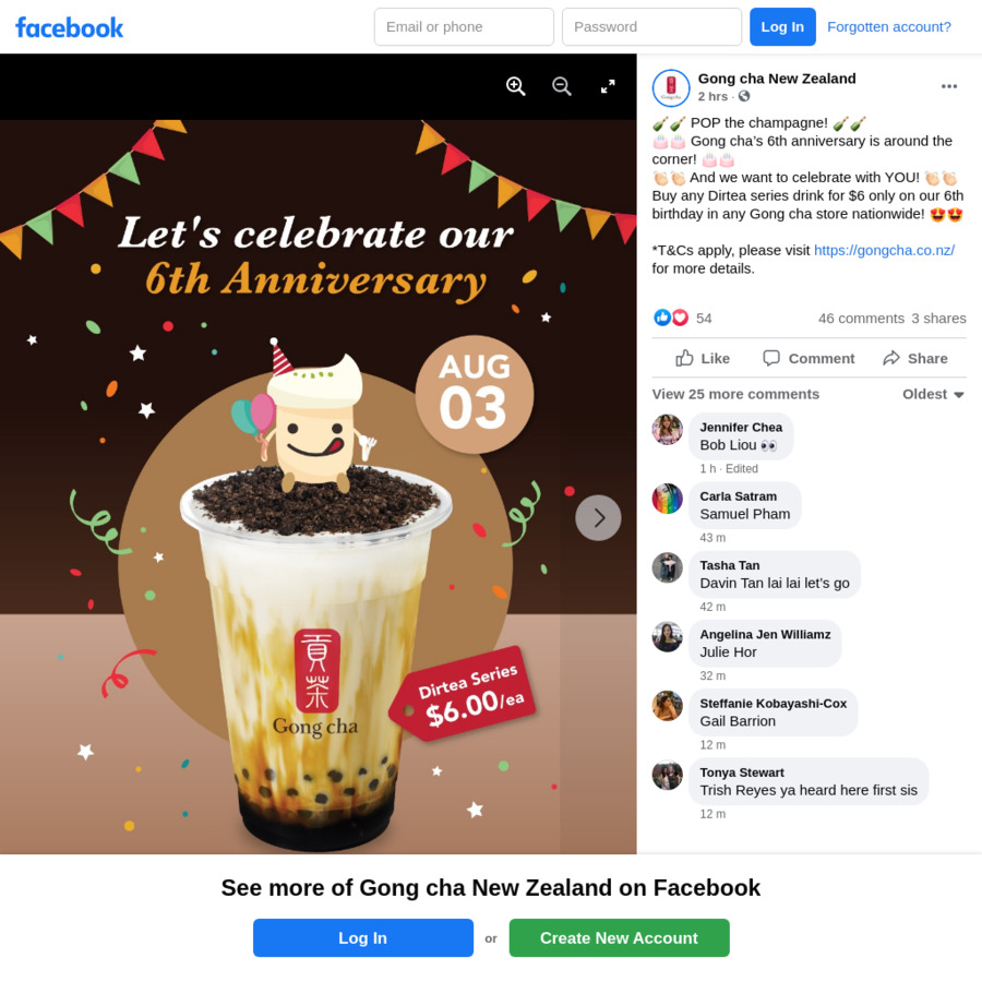 6 Dirtea Series Gong Cha ChoiceCheapies