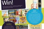 Win Across The Pass Children's Book Pack, Hamlin Road Organic Hamper, Bondi Sands Tanning Twin Pack from Rural Living