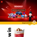 Free Chance Card for McDonald's Monopoly @ McDonald's App