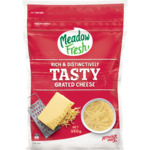Meadow Fresh Tasty Grated Cheese 350g $5.29 @ PAK'n SAVE Blenheim (+ In-Store Pricematch at The Warehouse)
