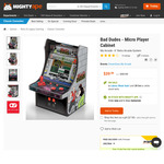 Bad Dudes - 6” Micro Player Cabinet $20 + Shipping ($0 with Primate) @ Mighty Ape