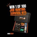 Win 1 of 100 Job Hunting Survival Kits (Pen, Snickers Bar, Extra Gum + More) from Hirestaff