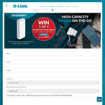 Win 1 of 5 D-Link DPP-201 20,000mAh Power Banks from D-Link