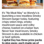 Win 1 of 3 Wendy's Prize Packs (2 Burger Combos) from The Dominion Post