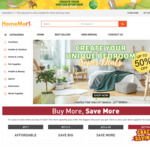 Up to 50% off Create Your Unique Bedroom Sale - EGMONT King Bed for $399.99 + Freight @ Homemart