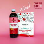 Win a Set of DailyGoodCo Immunity Tonics and a Weleda Pomegranate Body Set from DailyGoodCo