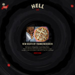 Free Double Pizza When You Spend $35, Free Delivery When You Spend $25 @ Hell Hereford St