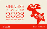Buy a $150 Chinese New Year Smart eGift Card and Receive a Bonus $10  Chinese New Year eGift Card (500 Available) @ Prezzee