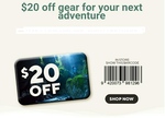 $20 off $20 Spend (In-store Only) @ Torpedo7