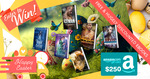 Win a $250 Amazon Gift Card from Bookthrone