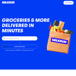 $15 off First Order (Min $60 Spend) @ MILKRUN