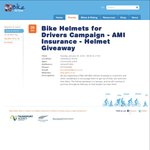 Free Bicycle Helmet @ AMI Stores 27/1 (Christchurch, Rangiora, Kaipoi)