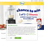 Win 1 of 3 Vitamix A3500i Ascent Series Smart Blender Valued at $1,699 Each from Flora Food Australia