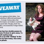 Win 1 of 2 Double Passes to Onstage Dating from The Dominion Post (Wellington)