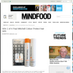 Win 1 of 4 Paul Mitchell Colour Protect Hair Sets from Mindfood