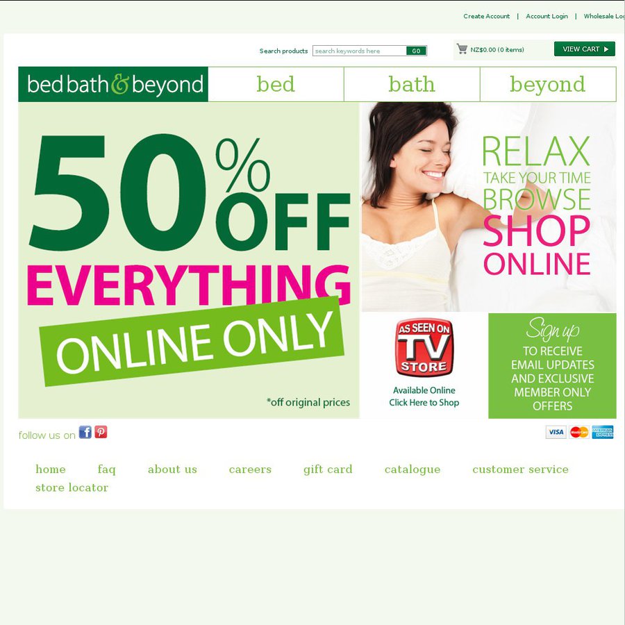 50 off Everything or Buy 1 Get 1 Free (in Store) Bed Bath