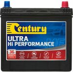 Century Ultra Hi Performance Car Battery 55D23LMF $144.99 @ Supercheap Auto ($123.25 Price Beat @ Mitre10)