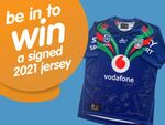 Win a Signed Vodafone Warriors Jersey from Dtr
