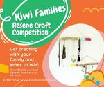 Win a $250 Resene Voucher, 1 of 3 $100 Resene Vouchers, 1 of 10 $50 Resene Vouchers from Kiwi Families