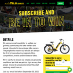 Win a Melo Yelo Townee 2.0 E-Bike from Meloyelo