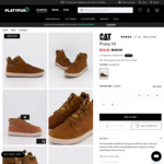 CAT Proxy Hi Men's Leather Casual Boot (US 8-12, Algorithm/Brown) $29.99 + $12 Shipping @ Platypus Shoes